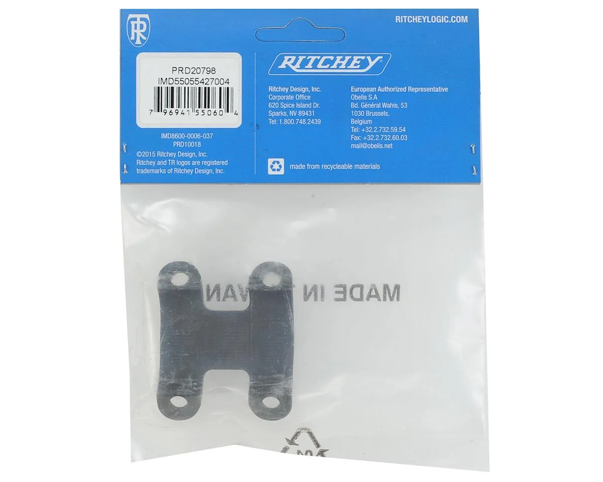 Ritchey WCS C220 Stem Replacement Face Plate (Black Matte) - view 2